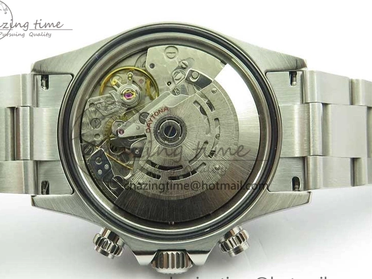 116500 Bracelet Noob Bezel Ceramic Edition Daytona A7750 White SS on 1:1 Dial Best 0520